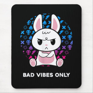 Tapis De Souris Mauvaises Vibrations Seulement