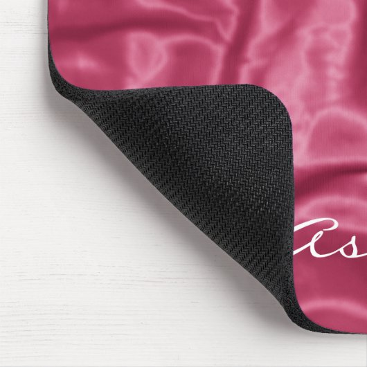 Tapis De Souris Mauve Satin - Ordinateur Mousepad (Coin)