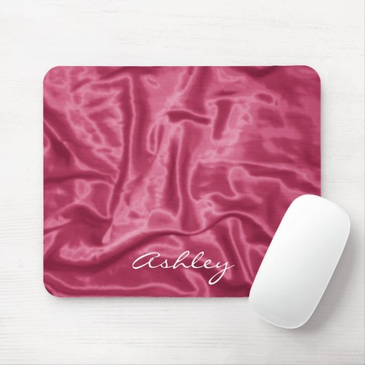 Tapis De Souris Mauve Satin - Ordinateur Mousepad (Avec souris)