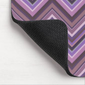 Tapis De Souris Mauve zigzag stripes (Coin)