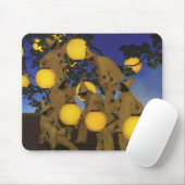 Tapis De Souris Maxfield Parrish Les Porteuses de Lanternes 1908 V (Avec souris)