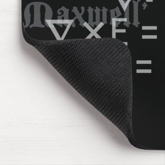 Tapis De Souris Maxwell's_Equations (Coin)