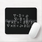 Tapis De Souris Maxwell's_Equations (Avec souris)