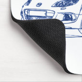 Tapis De Souris Maz Miata MX5 2013 (Coin)