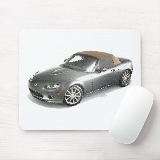 Tapis De Souris Maz Miata MX5 Eunos Gen3 fendu (Avec souris)