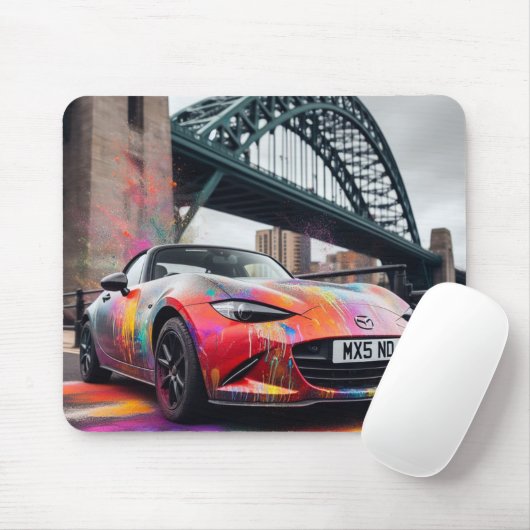 Tapis De Souris Mazda MX5 Miata ND Gen 4 Mat (Avec souris)