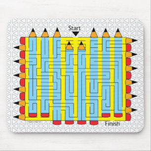 Tapis De Souris Maze crayon
