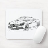 TAPIS DE SOURIS MB SLK 2012 (Avec souris)