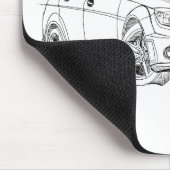 TAPIS DE SOURIS MBAMG C63 2008 (Coin)