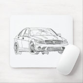 TAPIS DE SOURIS MBAMG C63 2008 (Avec souris)