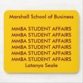 TAPIS DE SOURIS MBASTUDENTAFFIRS MOUSEPAD (Devant)