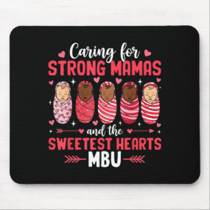Tapis De Souris Mbu valentine mère bébé infirmière journée de la S