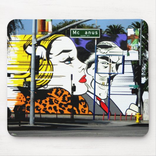 Tapis De Souris McAnus Street (Devant)