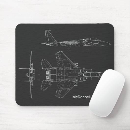 Tapis De Souris McDonnell F-15A (Avec souris)