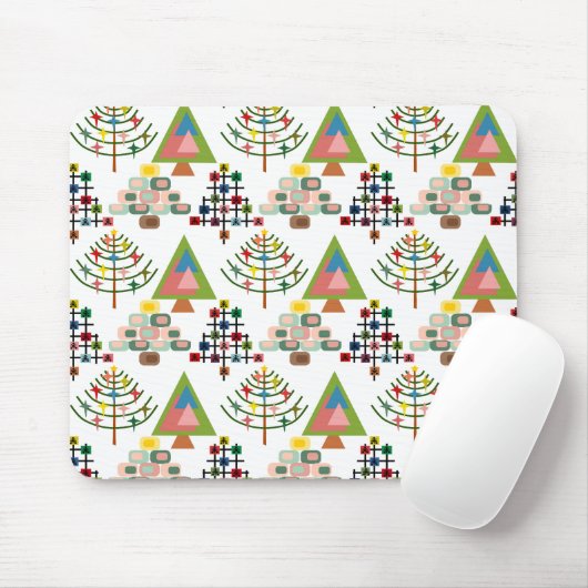 Tapis De Souris MCM Xmas Trees (Avec souris)