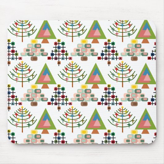 Tapis De Souris MCM Xmas Trees (Devant)