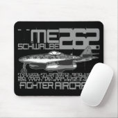 Tapis De Souris Me 262 Schwalbe (Avec souris)
