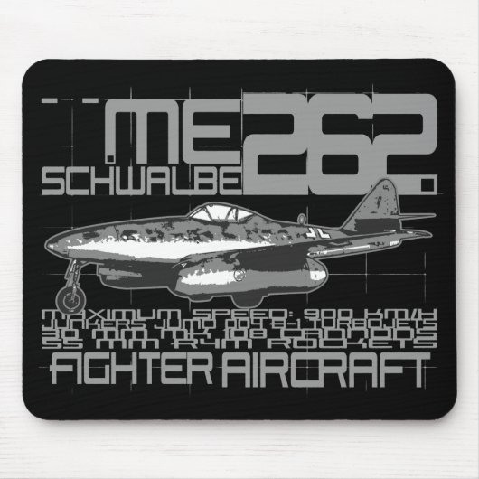 Tapis De Souris Me 262 Schwalbe (Devant)