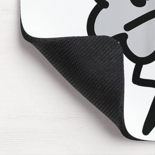 Tapis De Souris Meanie Cloud Lightning Funny  (Coin)