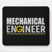 Tapis De Souris Mechanical Engineering Funny Engineer (Devant)