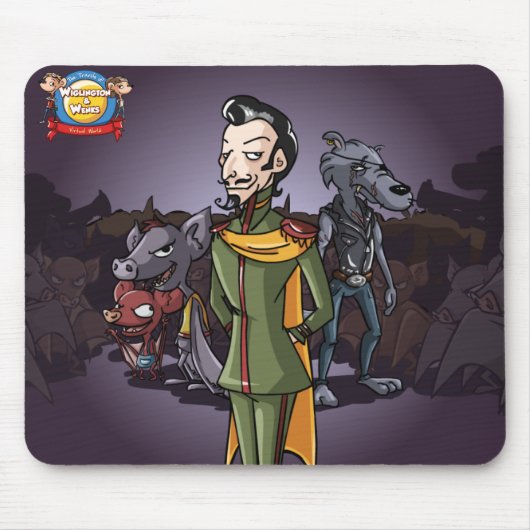 Tapis De Souris Méchants de WW (Devant)