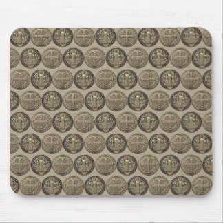 Tapis de souris Médaille de Saint Benoît