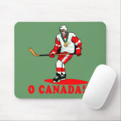 Tapis De Souris Médaille d'or d'hockey d'O Canada (Avec souris)