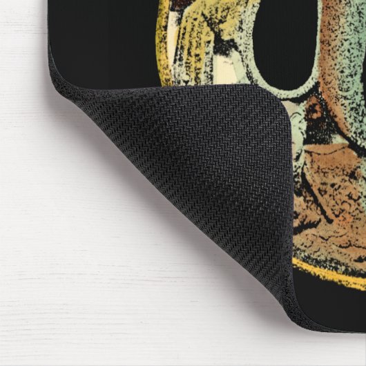 Tapis De Souris Médaillon asiatique doré par Vision Studio (Coin)