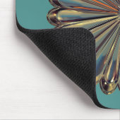 Tapis De Souris Médaillon de fleurs Art déco (Coin)