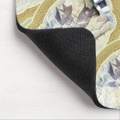 Tapis De Souris Médaillons en bleu et vert pour la Terre (Coin)