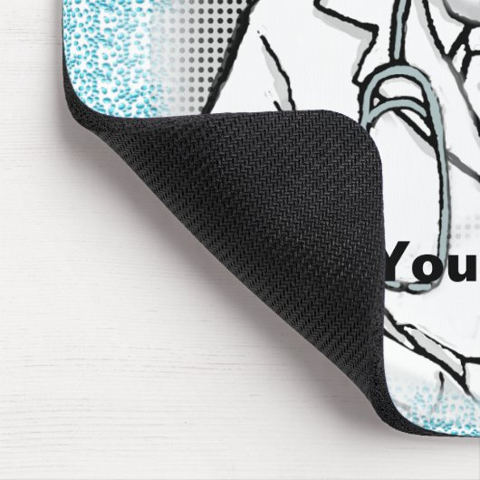 Tapis De Souris Médecin rétro (Coin)