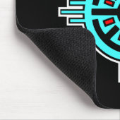 Tapis De Souris Médecine Roue-Noire (Coin)