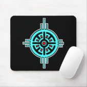 Tapis De Souris Médecine Roue-Noire (Avec souris)