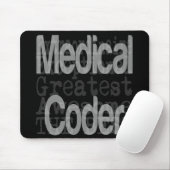 Tapis De Souris Médicale Coder Extraordinaire (Avec souris)