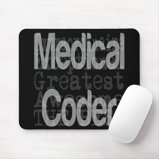 Tapis De Souris Médicale Coder Extraordinaire (Avec souris)