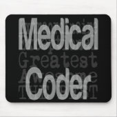 Tapis De Souris Médicale Coder Extraordinaire (Devant)