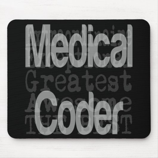 Tapis De Souris Médicale Coder Extraordinaire (Devant)