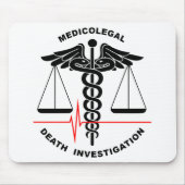 Tapis De Souris Medicolegal Death Investigation (Devant)