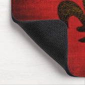 Tapis de souris médiéval rouge (Coin)