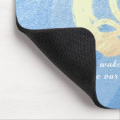 Tapis De Souris Méditation de l'instructeur de yoga Pose Zen Om Ci (Coin)