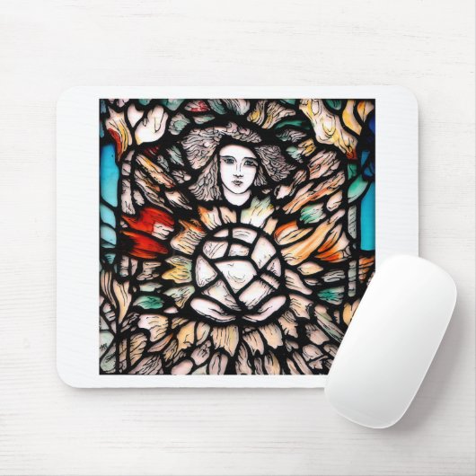 Tapis De Souris Méditation en couleurs (Avec souris)