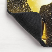 Tapis De Souris Méditation féminine sous la lune céleste (Coin)