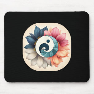 Tapis De Souris Méditation Yoga Tai Chi Qi Gong Za Zen Yin Yang Lo