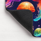 Tapis De Souris Méduse colorée (Coin)