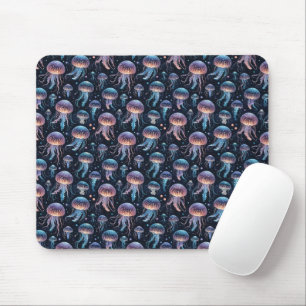 Tapis De Souris Méduse colorée Océan Mousepad - Mer Whimsical