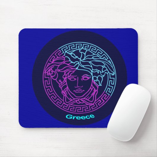 Tapis De Souris Méduse Mousepad de la Grèce (Avec souris)