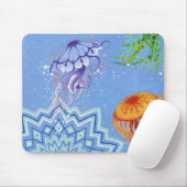 Tapis De Souris Méduses (Avec souris)