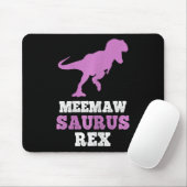 Tapis De Souris Meemaw-saurus Rex Dino Dinosaur Meemawsaurus Funny (Avec souris)