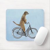Tapis De Souris Meerkat à vélo 2 (Avec souris)