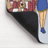 Tapis De Souris Meerkats sur un Mousepad plat (Coin)